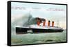 Ocean Liner RMS Lusitania, 20th Century-null-Framed Stretched Canvas