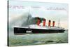 Ocean Liner RMS Lusitania, 20th Century-null-Stretched Canvas