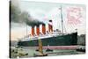 Ocean Liner RMS Mauretania, 20th Century-null-Stretched Canvas