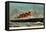 Ocean Liner RMS Mauretania-null-Framed Stretched Canvas