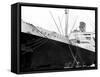 Ocean Liner RMS Queen Mary, 20th Century-null-Framed Stretched Canvas