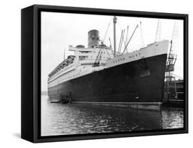 Ocean Liner RMS Queen Mary, 20th Century-null-Framed Stretched Canvas
