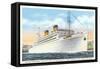 Ocean Liner SS Monterey-null-Framed Stretched Canvas