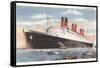 Ocean Liner SS Queen Mary-null-Framed Stretched Canvas