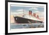 Ocean Liner SS Queen Mary-null-Framed Art Print