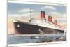 Ocean Liner SS Queen Mary-null-Mounted Art Print