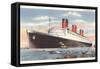 Ocean Liner SS Queen Mary-null-Framed Stretched Canvas