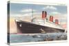 Ocean Liner SS Queen Mary-null-Stretched Canvas