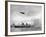 Ocean Liner the SS America Sailing into New York Harbor-null-Framed Photographic Print