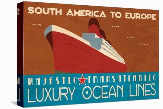 Ocean Liner-Jason Giacopelli-Stretched Canvas