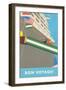 Ocean Liner-Found Image Press-Framed Giclee Print