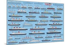 Ocean Liners-null-Mounted Poster