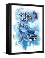 Ocean Mammals-Tim Knepp-Framed Stretched Canvas