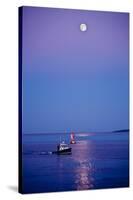 Ocean Moonrise-Steve Gadomski-Stretched Canvas