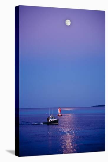 Ocean Moonrise-Steve Gadomski-Stretched Canvas