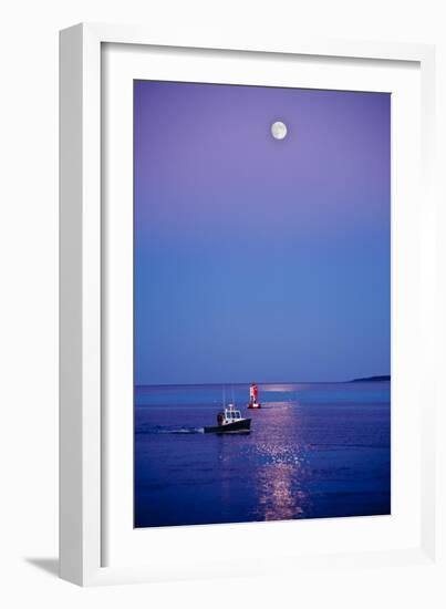 Ocean Moonrise-Steve Gadomski-Framed Photographic Print