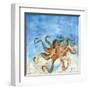 Ocean Octopus-LuAnn Roberto-Framed Art Print