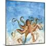 Ocean Octopus-LuAnn Roberto-Mounted Art Print