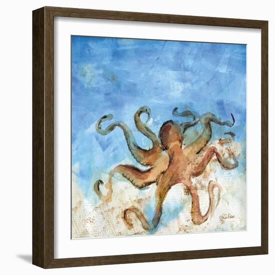 Ocean Octopus-LuAnn Roberto-Framed Art Print