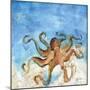 Ocean Octopus-LuAnn Roberto-Mounted Art Print