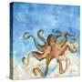 Ocean Octopus-LuAnn Roberto-Stretched Canvas