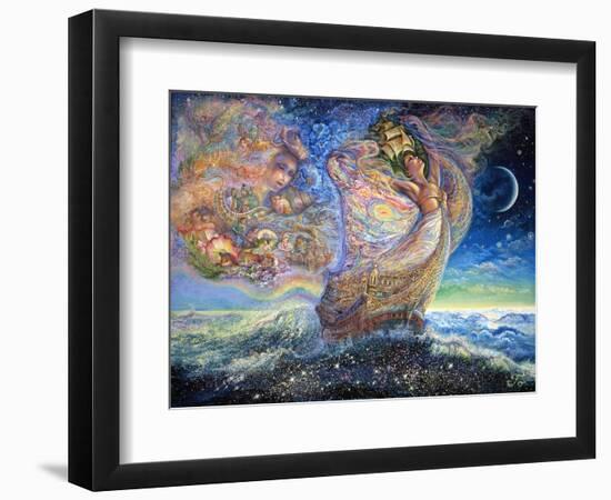 Ocean Of Dreams-Josephine Wall-Framed Giclee Print
