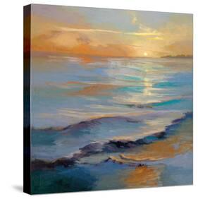 Ocean Overture-Vicki Mcmurry-Stretched Canvas