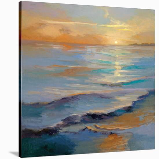 Ocean Overture-Vicki Mcmurry-Stretched Canvas