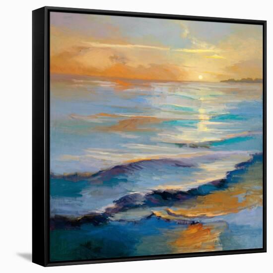 Ocean Overture-Vicki Mcmurry-Framed Stretched Canvas