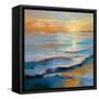 Ocean Overture-Vicki Mcmurry-Framed Stretched Canvas