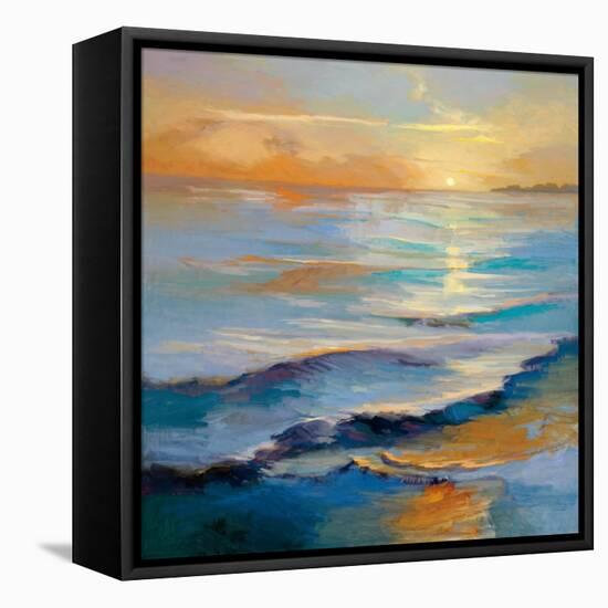 Ocean Overture-Vicki Mcmurry-Framed Stretched Canvas