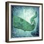 Ocean Pacific Ocean-LightBoxJournal-Framed Giclee Print