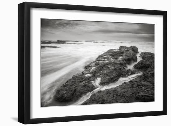 Ocean Painted Seascape No. 4, Mendocino Coast-Vincent James-Framed Photographic Print