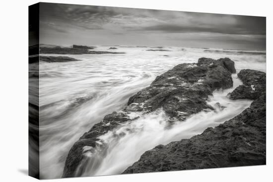 Ocean Painted Seascape No. 6, Mendocino Coast-Vincent James-Stretched Canvas