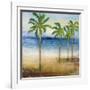 Ocean Palms II-Michael Marcon-Framed Art Print