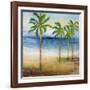 Ocean Palms II-Michael Marcon-Framed Art Print