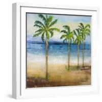 Ocean Palms II-Michael Marcon-Framed Art Print