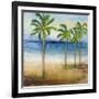 Ocean Palms II-Michael Marcon-Framed Art Print