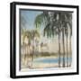 Ocean Palms IV-Joseph Cates-Framed Art Print