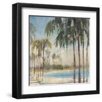 Ocean Palms IV-Joseph Cates-Framed Art Print