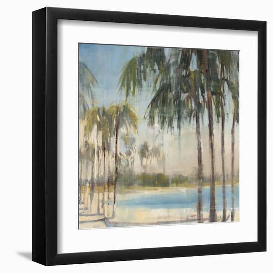 Ocean Palms IV-Joseph Cates-Framed Art Print