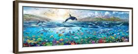 Ocean Panorama-Adrian Chesterman-Framed Premium Giclee Print