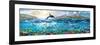 Ocean Panorama-Adrian Chesterman-Framed Premium Giclee Print