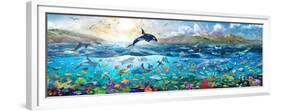 Ocean Panorama-Adrian Chesterman-Framed Premium Giclee Print