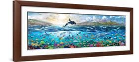 Ocean Panorama-Adrian Chesterman-Framed Art Print