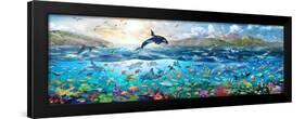 Ocean Panorama-Adrian Chesterman-Framed Art Print