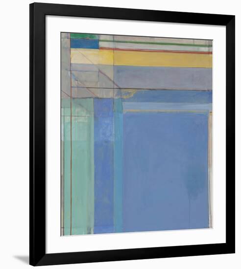 Ocean Park #79, 1975-Richard Diebenkorn-Framed Art Print