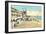 Ocean Park Beach, California-null-Framed Premium Giclee Print