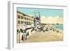 Ocean Park Beach, California-null-Framed Art Print