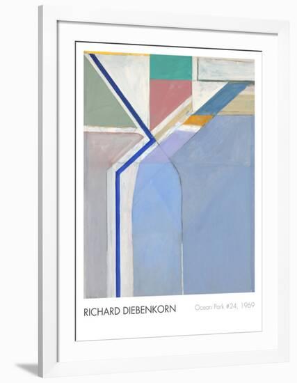 Ocean Park No. 24, 1969-Richard Diebenkorn-Framed Art Print